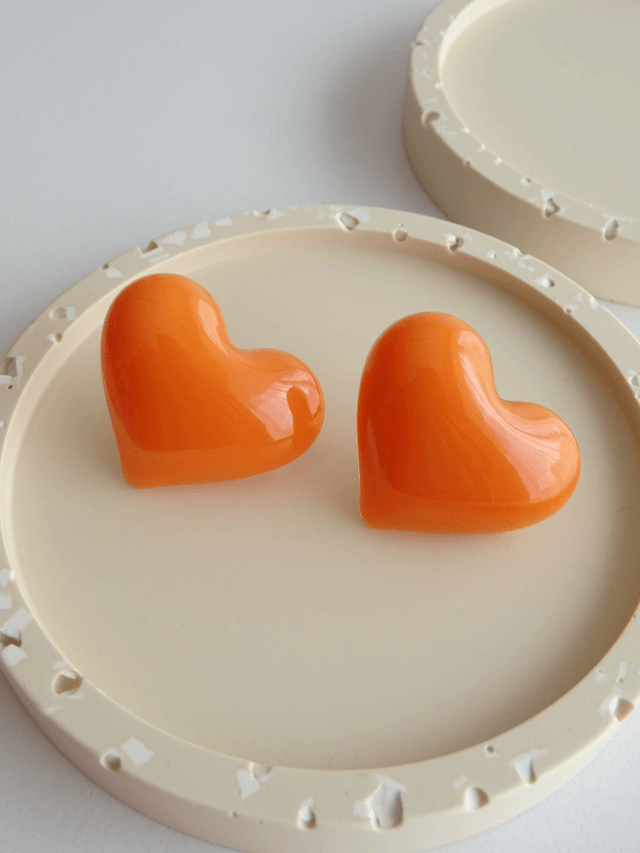 Coeur : Orange