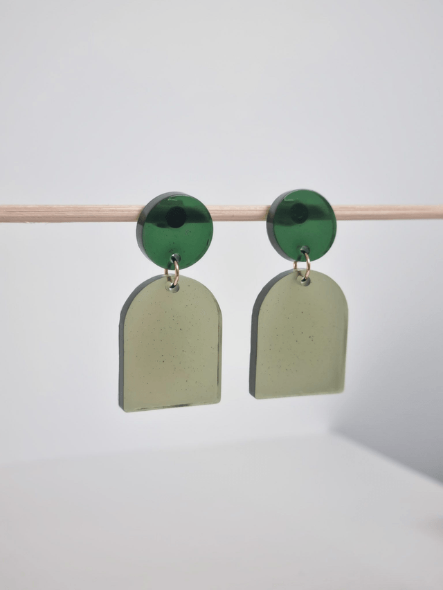 Puce et arche : Vert et kaki