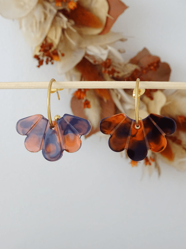 Aile de papillon : écaille de tortue 