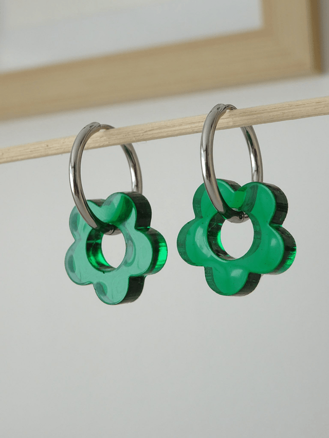 Petite fleur : Vert