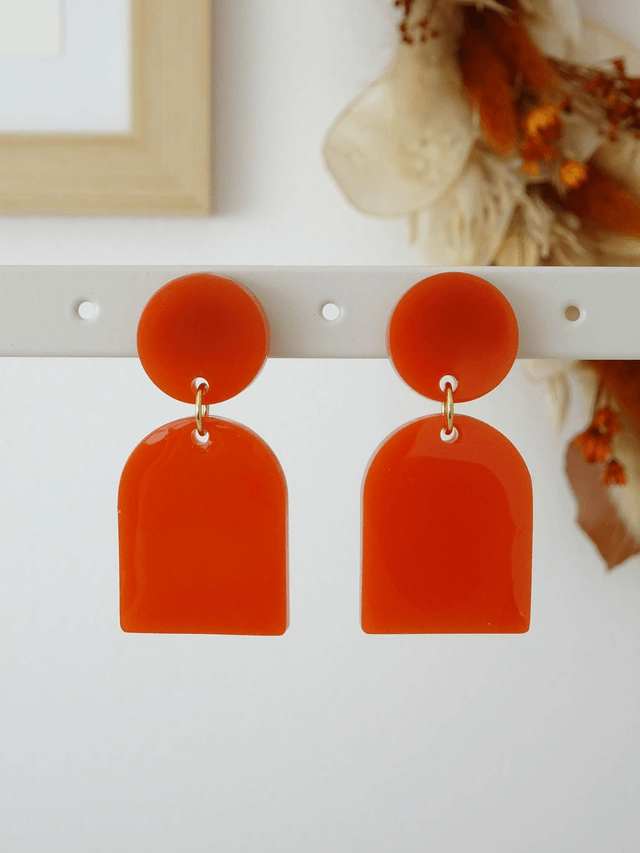Puce et arche : Orange