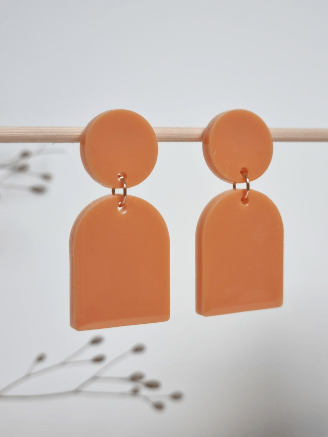 Puce et arche : Orange