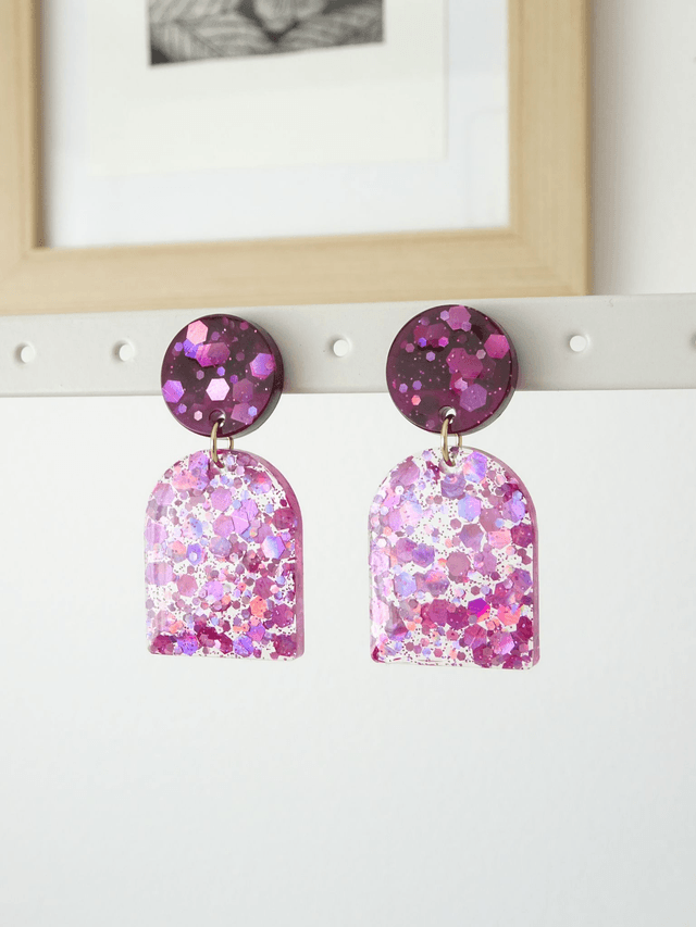 Puce et arche : Paillettes multifacette 