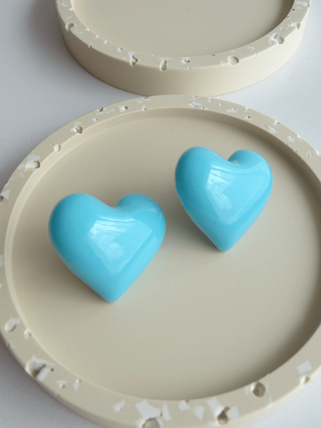 Coeur : Bleu turquoise