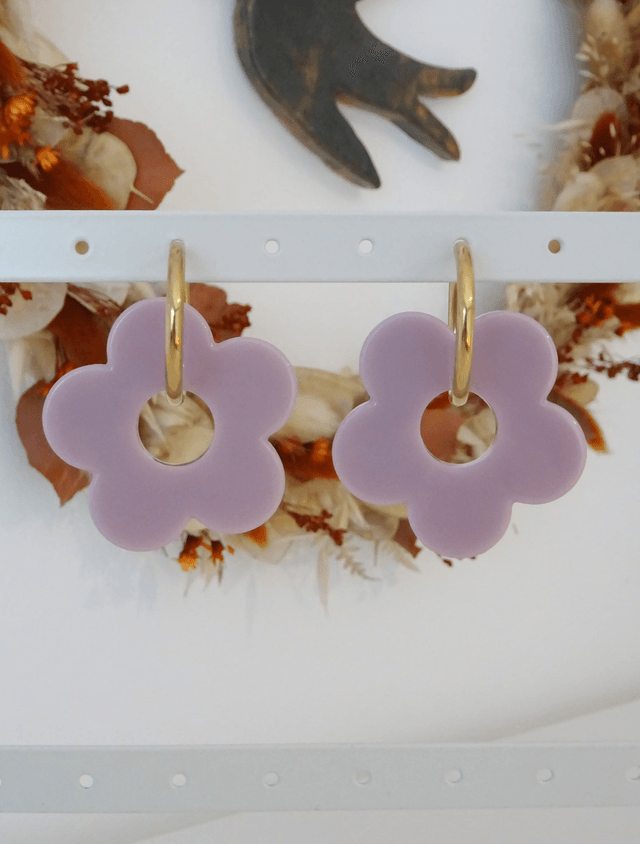 Grande fleur : Lila