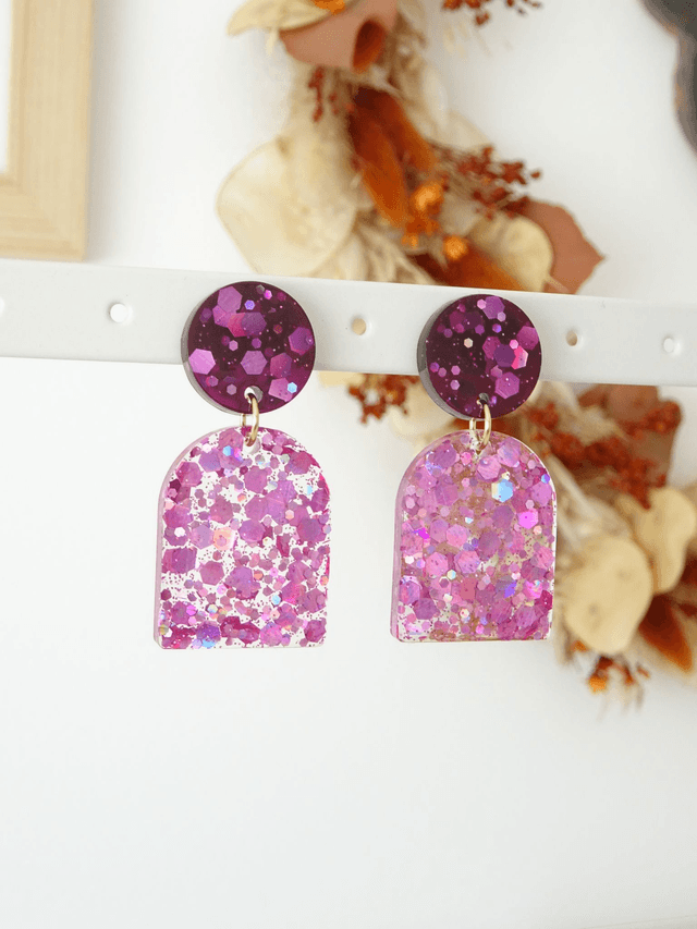 Puce et arche : Paillettes multifacette 