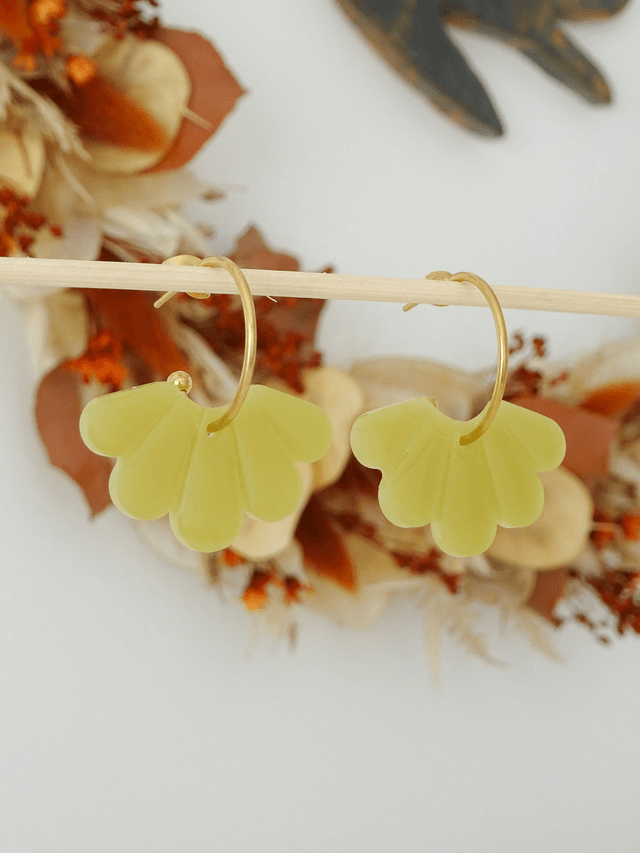 Aile de papillon : Vert lime