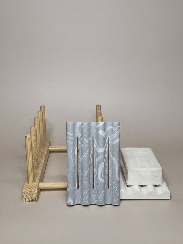 Porte-savon vague