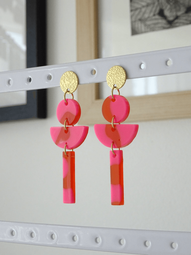Cascade : Rose & orange