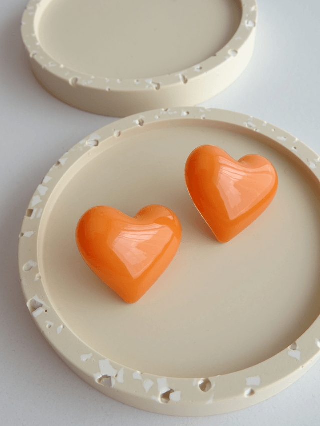 Coeur : Orange