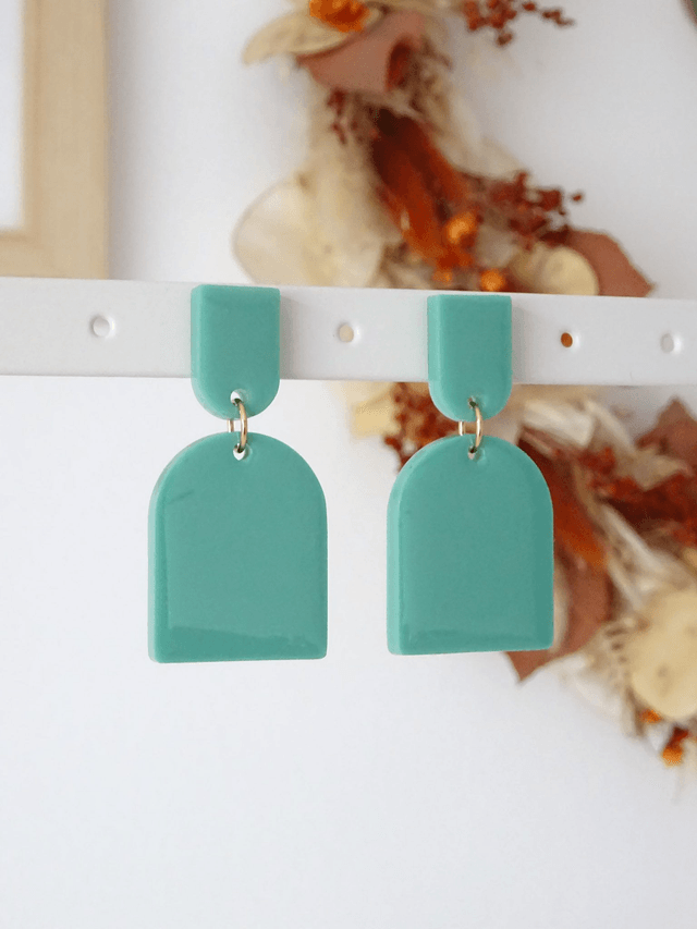 Puce et arche : Turquoise