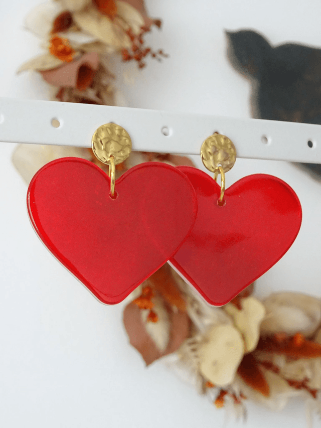 Coeur : Rouge 