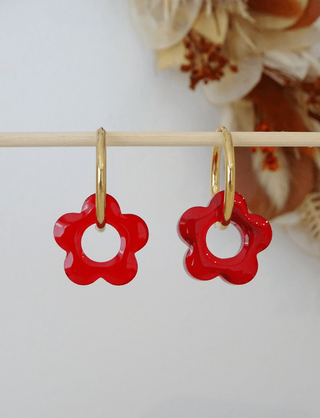 Petite fleur : rouge