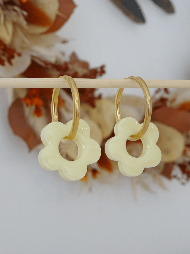 Petite fleur : Jaune pâle