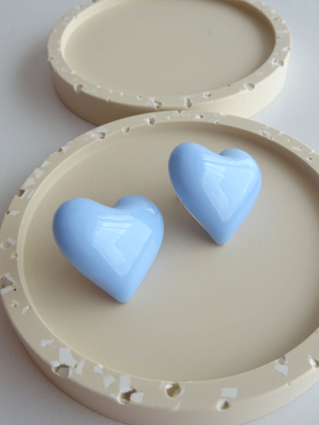 Coeur : Bleu clair