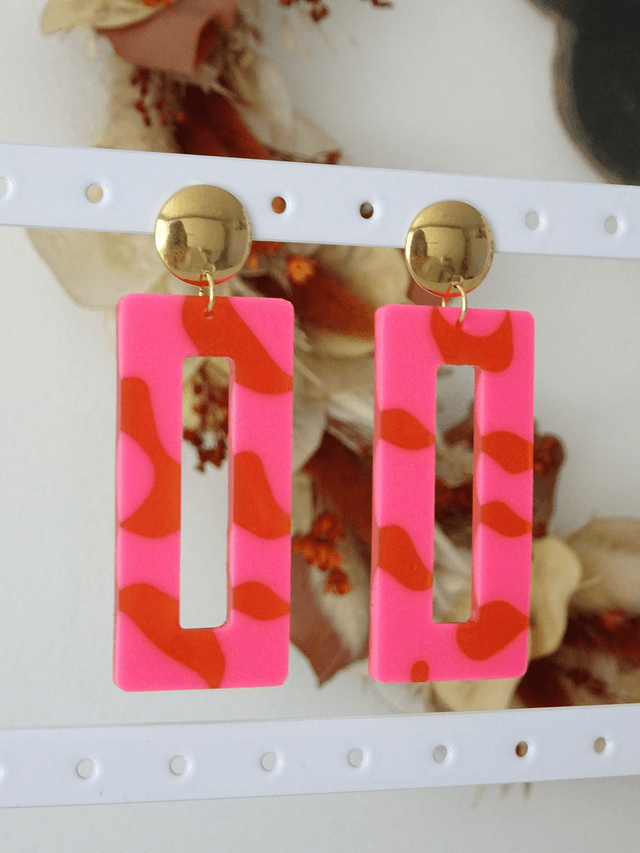 Rectangle : Rose & orange