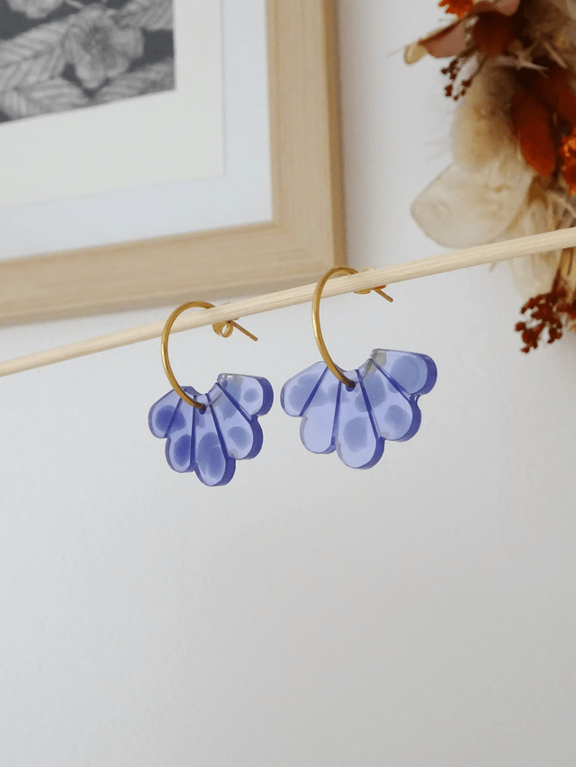 Aile de papillon : bleue