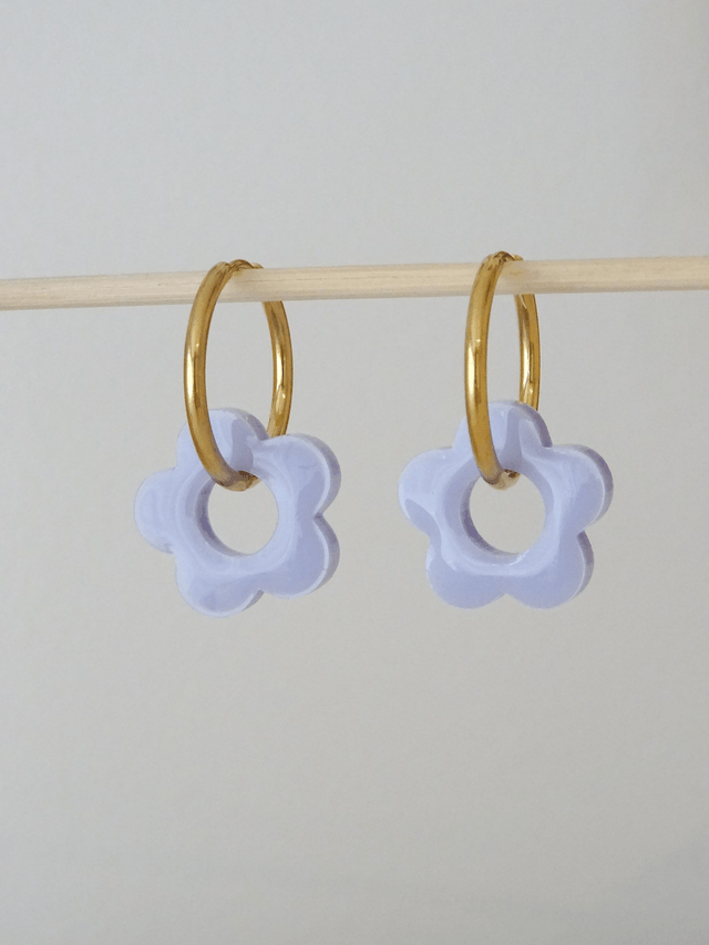 Petite fleur : bleu clair