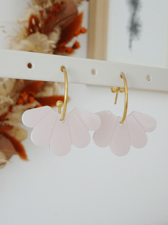 Aile de papillon : blanc rosé