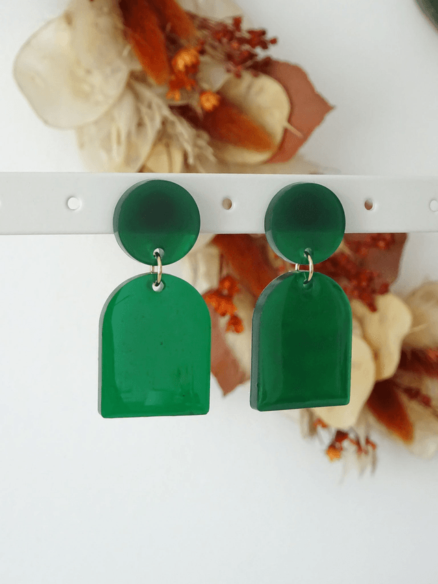 Puce et arche : Vert transparent