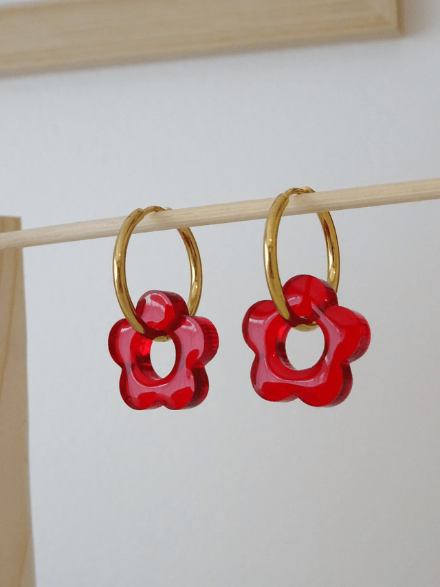 Petite fleur : rouge