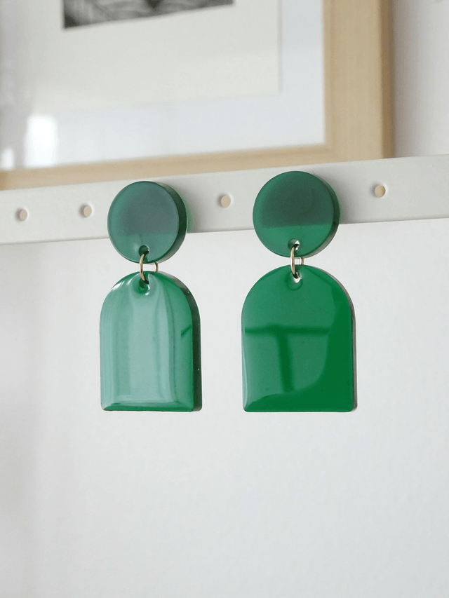 Puce et arche : Vert transparent
