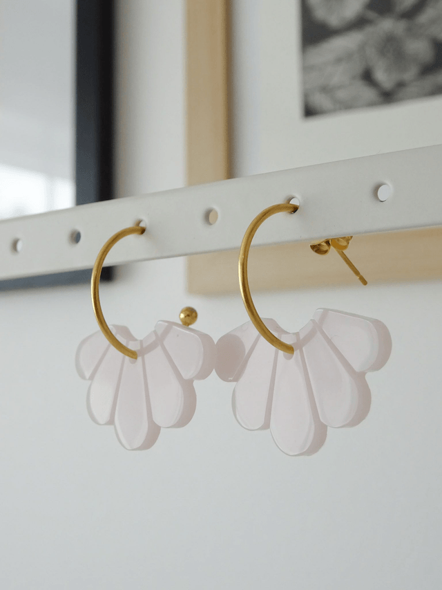 Aile de papillon : blanc rosé