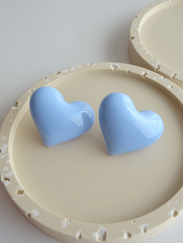 Coeur : Bleu clair