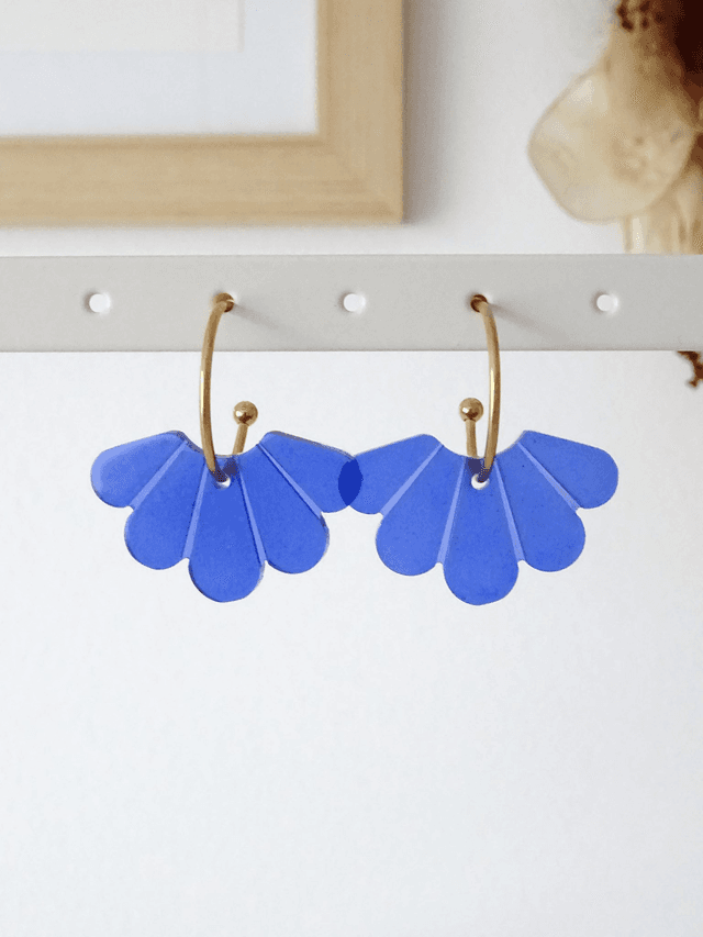 Aile de papillon : Bleu jeans