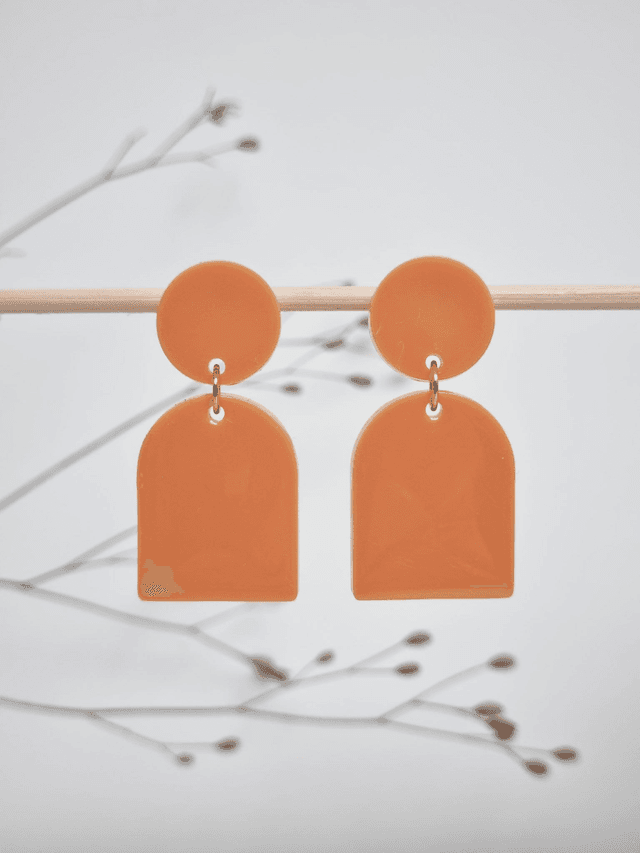 Puce et arche : Orange