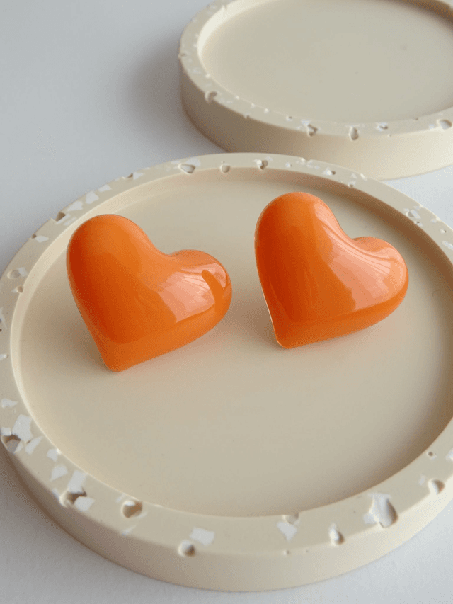 Coeur : Orange